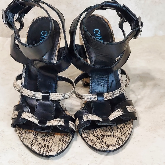 Cynthia Rowley Hamptons Heeled Sandals Sz. 8M - Picture 2 of 10